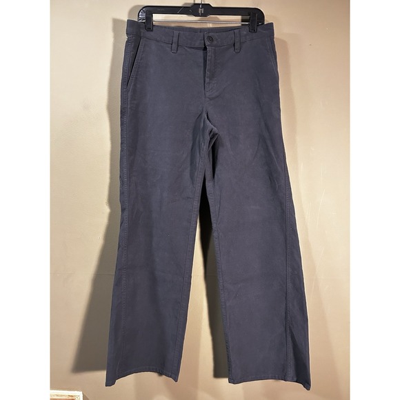 Vuori Telluride Twill Wide Leg Pants Womens Sz Med Dark Gray Comfort (32x31) - Picture 2 of 11